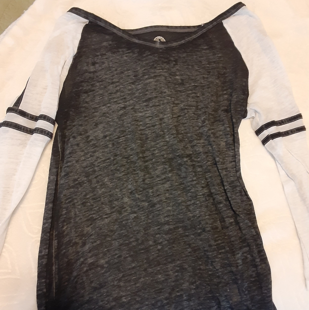 Very soft womans shirt mid length sleeve